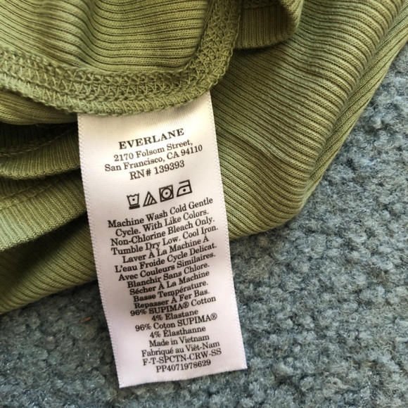 Everlane sage green knit top small - Picture 4 of 4